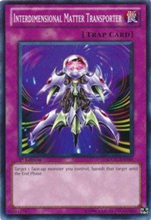 Interdimensional Matter Transporter (Common) (SDDC-EN039) - Structure Deck: Dragons Collide 1st Edition