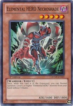 Elemental HERO Necroshade (Common) (RYMP-EN005) - Ra Yellow Mega Pack 1st Edition