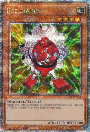Red Gadget (Quarter Century Secret Rare) (MP24-EN012) - 25th Anniversary Tin: Dueling Mirrors 1st Edition