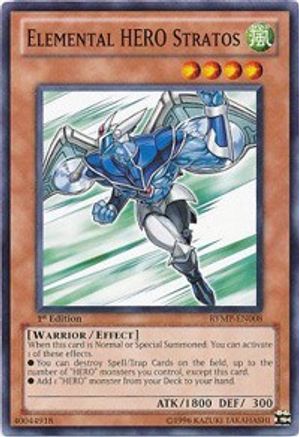 Elemental HERO Stratos (Common) (RYMP-EN008) - Ra Yellow Mega Pack 1st Edition