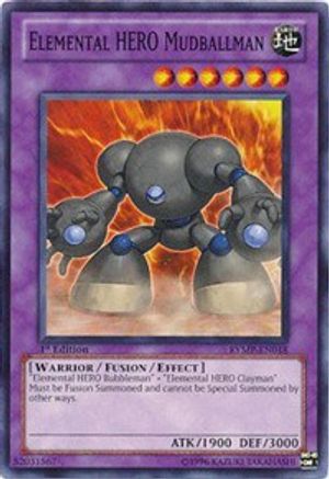 Elemental HERO Mudballman (Common) (RYMP-EN018) - Ra Yellow Mega Pack 1st Edition