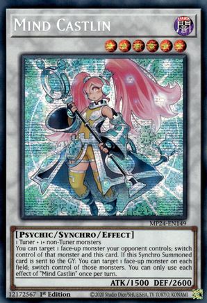 Mind Castlin (Prismatic Secret Rare) (MP24-EN149) - 25th Anniversary Tin: Dueling Mirrors 1st Edition