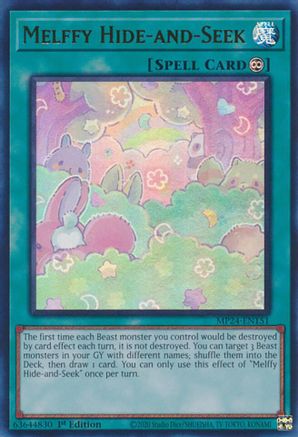 Melffy Hide-and-Seek (Ultra Rare) (MP24-EN151) - 25th Anniversary Tin: Dueling Mirrors 1st Edition