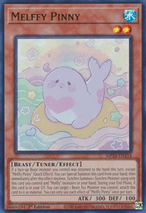 Melffy Pinny (Ultra Rare) (MP24-EN154) - 25th Anniversary Tin: Dueling Mirrors 1st Edition