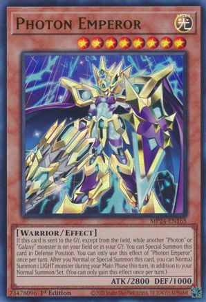 Photon Emperor (Ultra Rare) (MP24-EN165) - 25th Anniversary Tin: Dueling Mirrors 1st Edition