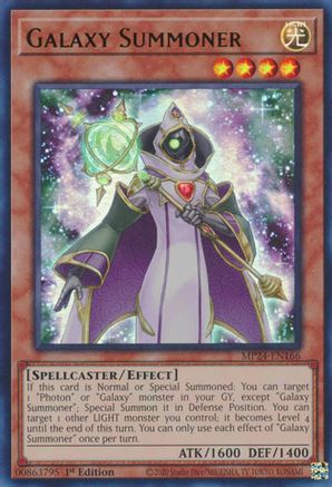 Galaxy Summoner (Ultra Rare) (MP24-EN166) - 25th Anniversary Tin: Dueling Mirrors 1st Edition