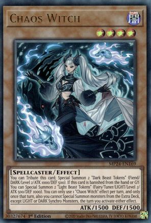 Chaos Witch (Ultra Rare) (MP24-EN169) - 25th Anniversary Tin: Dueling Mirrors 1st Edition