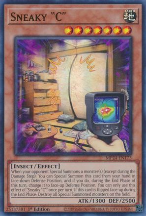 Sneaky "C" (Ultra Rare) (MP24-EN173) - 25th Anniversary Tin: Dueling Mirrors 1st Edition