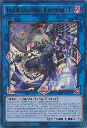 Tri-Brigade Arms Bucephalus II (Ultra Rare) (MP24-EN175) - 25th Anniversary Tin: Dueling Mirrors 1st Edition