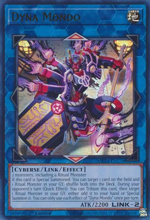Dyna Mondo (Ultra Rare) (MP24-EN176) - 25th Anniversary Tin: Dueling Mirrors 1st Edition