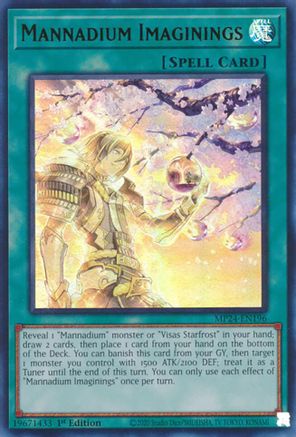 Mannadium Imaginings (Ultra Rare) (MP24-EN196) - 25th Anniversary Tin: Dueling Mirrors 1st Edition
