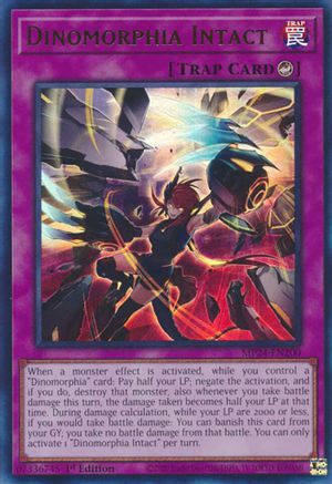 Dinomorphia Intact (Ultra Rare) (MP24-EN200) - 25th Anniversary Tin: Dueling Mirrors 1st Edition