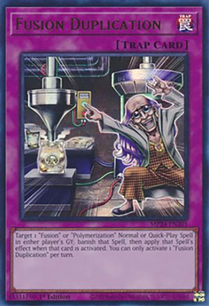 Fusion Duplication (Ultra Rare) (MP24-EN201) - 25th Anniversary Tin: Dueling Mirrors 1st Edition