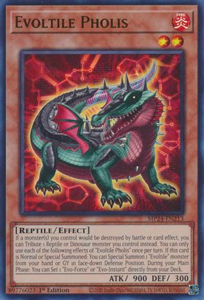 Evoltile Pholis (Ultra Rare) (MP24-EN213) - 25th Anniversary Tin: Dueling Mirrors 1st Edition