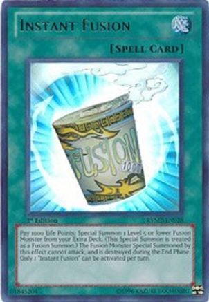 Instant Fusion (Ultra Rare) (RYMP-EN028) - Ra Yellow Mega Pack 1st Edition