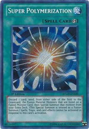 Super Polymerization (Secret Rare) (RYMP-EN029) - Ra Yellow Mega Pack 1st Edition