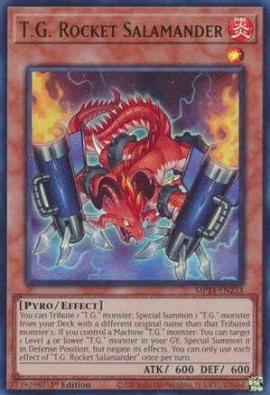 T.G. Rocket Salamander (Ultra Rare) (MP24-EN233) - 25th Anniversary Tin: Dueling Mirrors 1st Edition