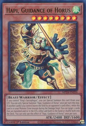 Hapi, Guidance of Horus (Ultra Rare) (MP24-EN234) - 25th Anniversary Tin: Dueling Mirrors 1st Edition