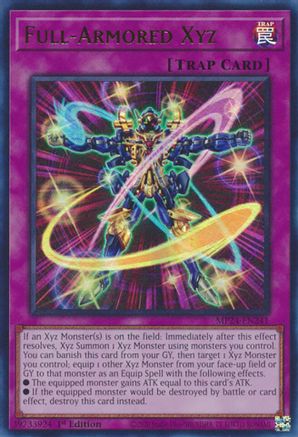 Full-Armored Xyz (Ultra Rare) (MP24-EN241) - 25th Anniversary Tin: Dueling Mirrors 1st Edition