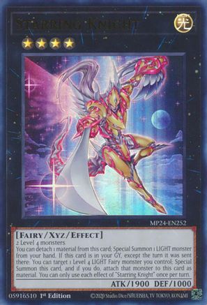 Starring Knight (Ultra Rare) (MP24-EN252) - 25th Anniversary Tin: Dueling Mirrors 1st Edition
