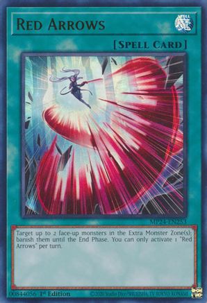 Red Arrows (Ultra Rare) (MP24-EN253) - 25th Anniversary Tin: Dueling Mirrors 1st Edition
