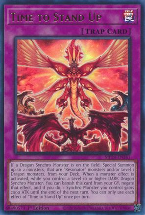 Time to Stand Up (Ultra Rare) (MP24-EN261) - 25th Anniversary Tin: Dueling Mirrors 1st Edition