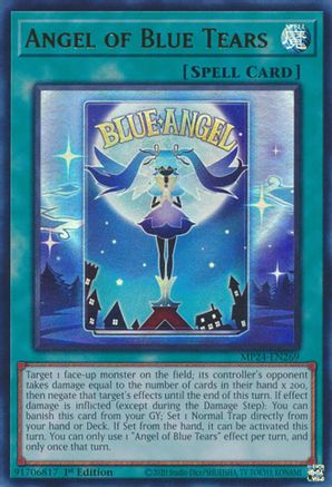 Angel of Blue Tears (Ultra Rare) (MP24-EN269) - 25th Anniversary Tin: Dueling Mirrors 1st Edition