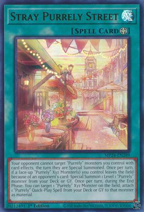 Stray Purrely Street (Ultra Rare) (MP24-EN289) - 25th Anniversary Tin: Dueling Mirrors 1st Edition