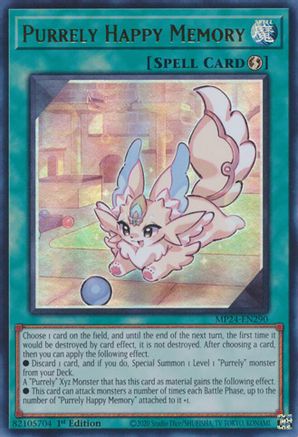 Purrely Happy Memory (Ultra Rare) (MP24-EN290) - 25th Anniversary Tin: Dueling Mirrors 1st Edition