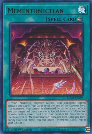 Mementomictlan (Ultra Rare) (MP24-EN298) - 25th Anniversary Tin: Dueling Mirrors 1st Edition