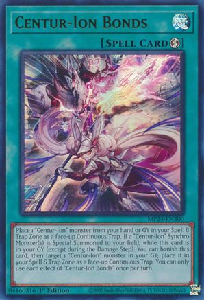 Centur-Ion Bonds (Ultra Rare) (MP24-EN300) - 25th Anniversary Tin: Dueling Mirrors 1st Edition