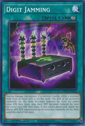 Digit Jamming (Common) (MP24-EN303) - 25th Anniversary Tin: Dueling Mirrors 1st Edition