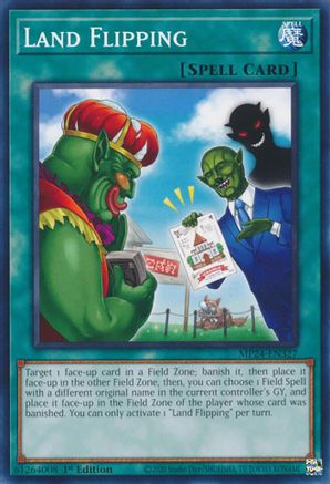 Land Flipping (Common) (MP24-EN327) - 25th Anniversary Tin: Dueling Mirrors 1st Edition