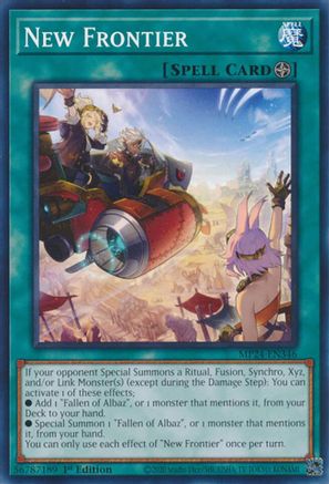 New Frontier (Common) (MP24-EN346) - 25th Anniversary Tin: Dueling Mirrors 1st Edition