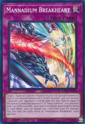 Mannadium Breakheart (Common) (MP24-EN352) - 25th Anniversary Tin: Dueling Mirrors 1st Edition