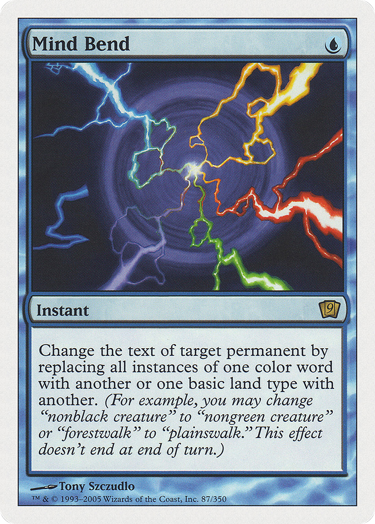 Mind Bend (9ED-087) [9th Edition] Foil