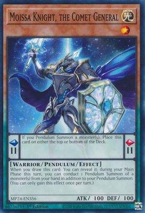 Moissa Knight, the Comet General (Common) (MP24-EN356) - 25th Anniversary Tin: Dueling Mirrors 1st Edition