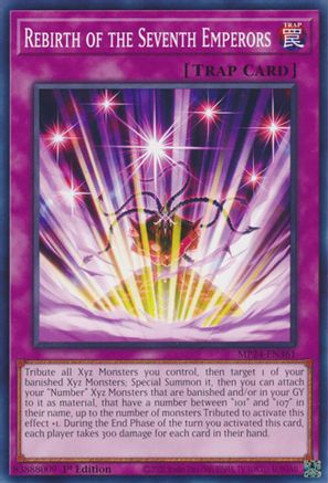Rebirth of the Seventh Emperors (Common) (MP24-EN361) - 25th Anniversary Tin: Dueling Mirrors 1st Edition
