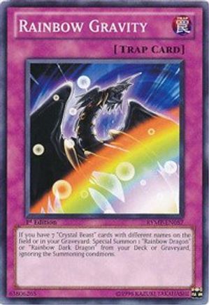 Rainbow Gravity (Common) (RYMP-EN057) - Ra Yellow Mega Pack 1st Edition