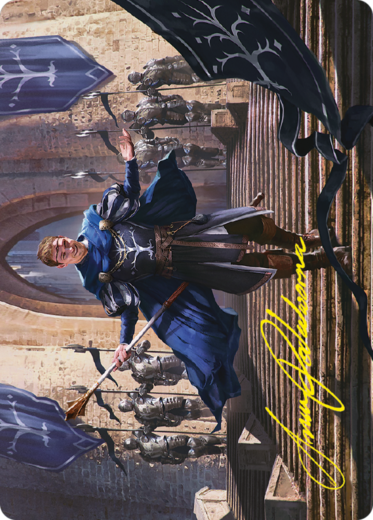 Faramir, Steward of Gondor // Faramir, Steward of Gondor (ALTR-062) (Borderless) [Tales of Middle-earth Art Series] Foil