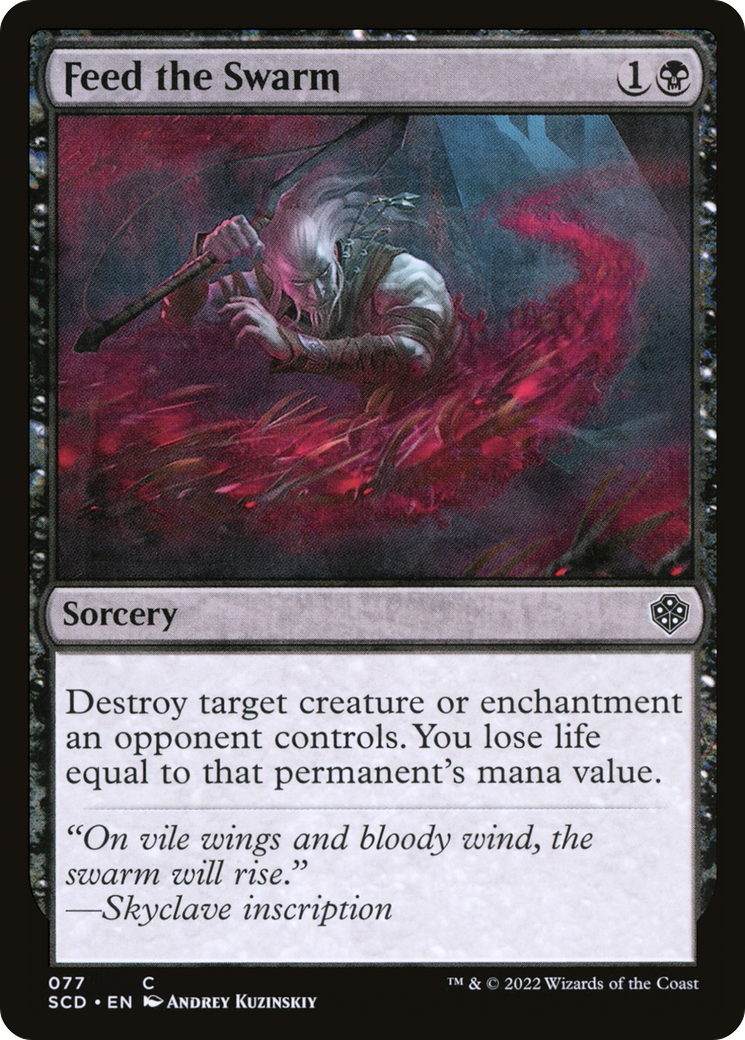 Feed the Swarm (SCD-077) [Starter Commander Decks]