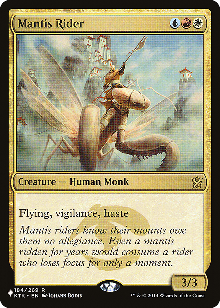 Mantis Rider (LIST-184/269) [The List]