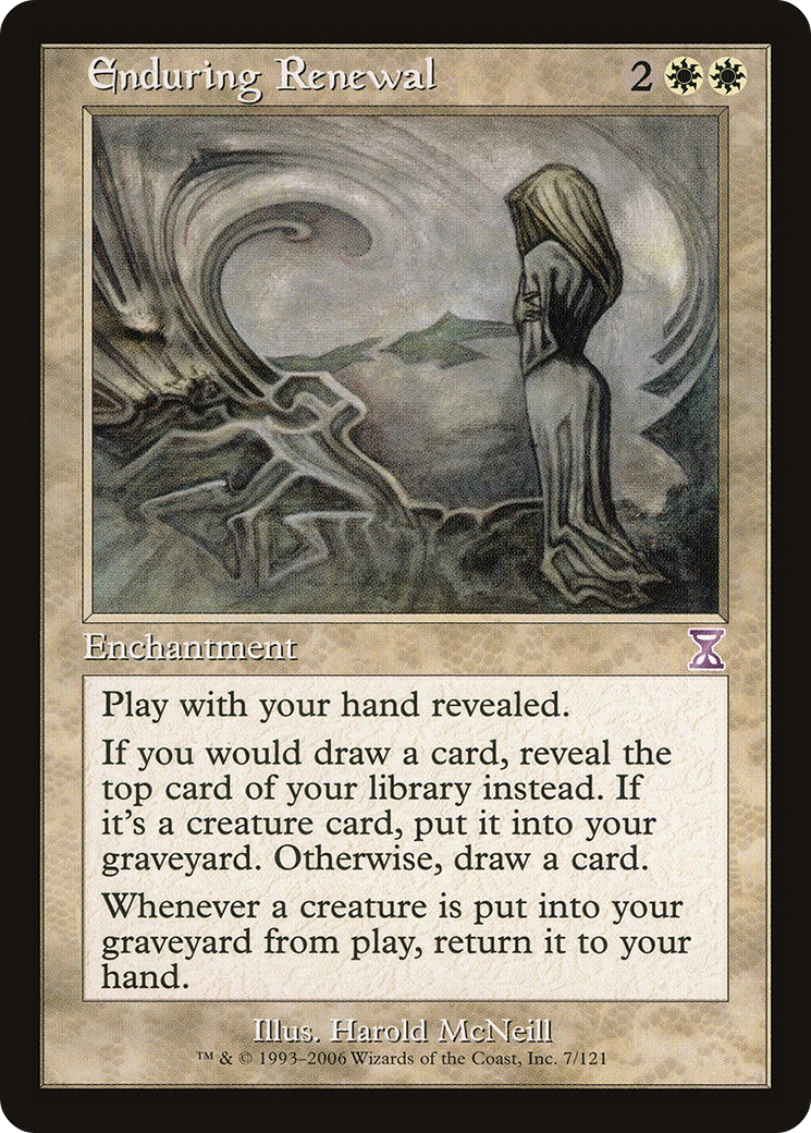 Enduring Renewal (TSB-007) [Time Spiral Timeshifted] Foil