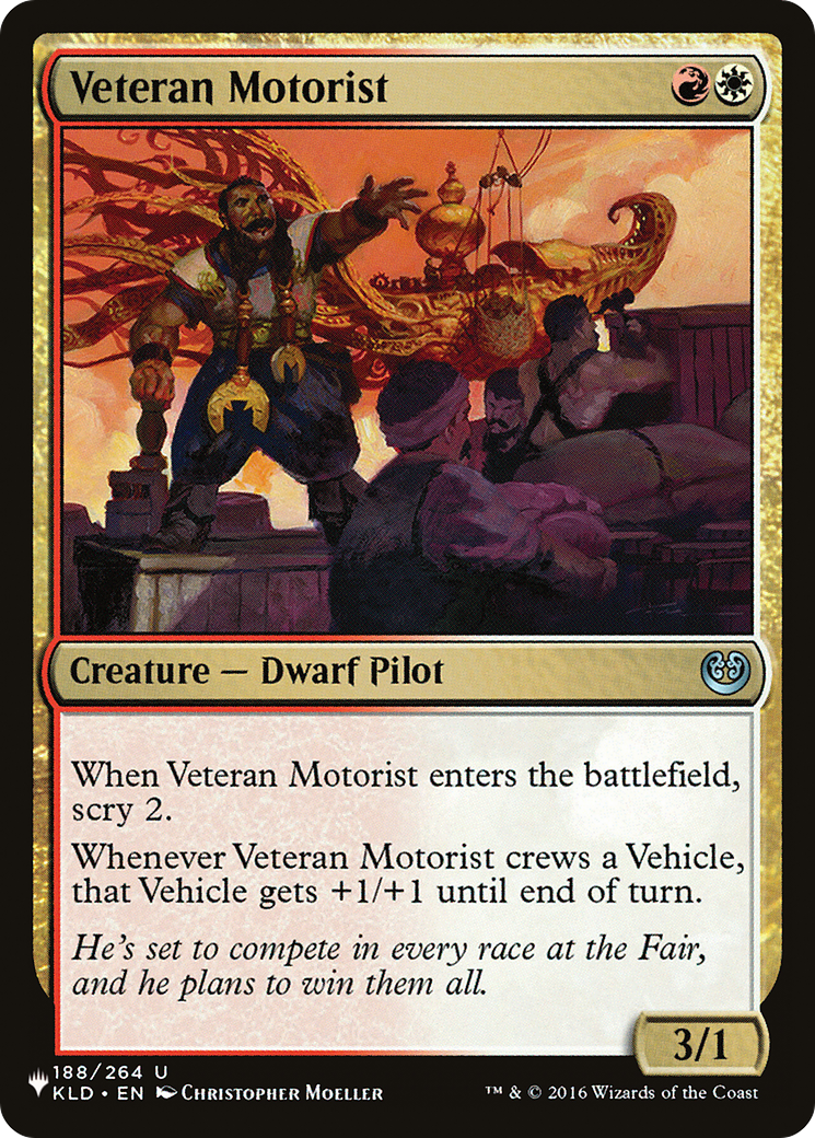 Veteran Motorist - The List [The List]