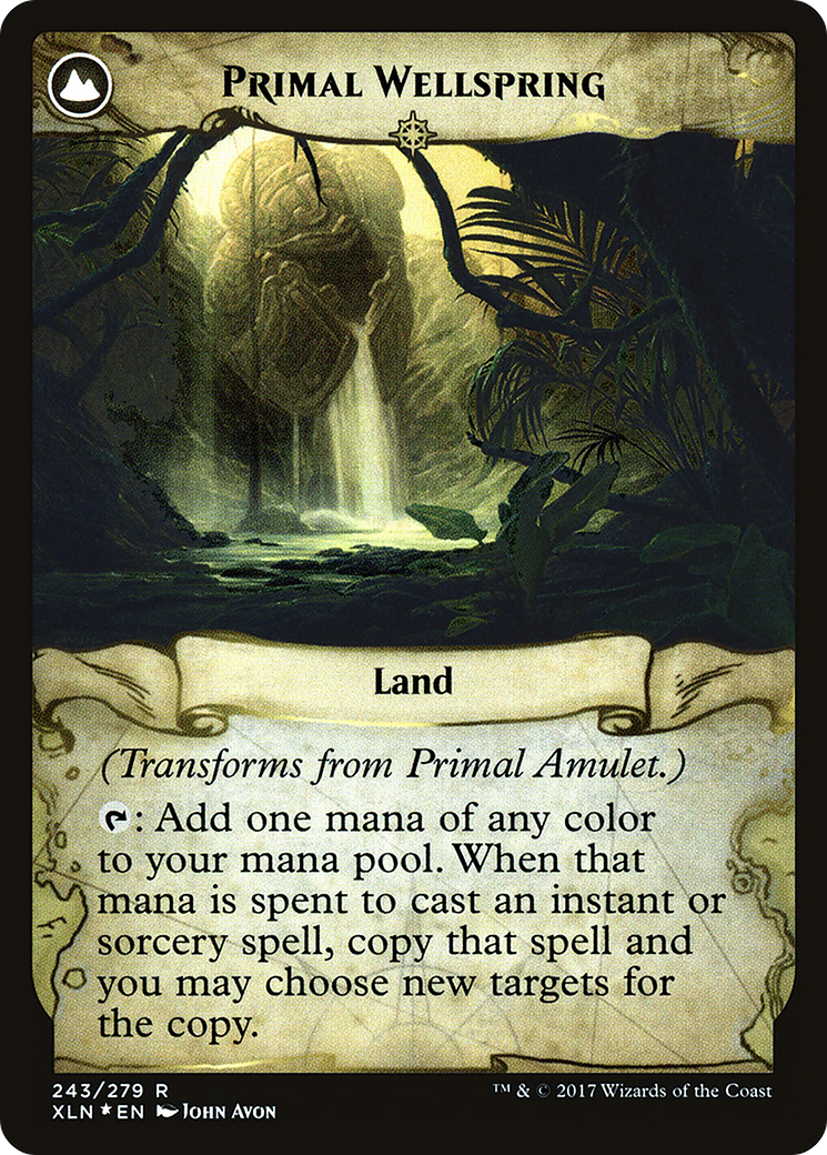 Primal Amulet (PRE-243) [Ixalan Promos] Foil