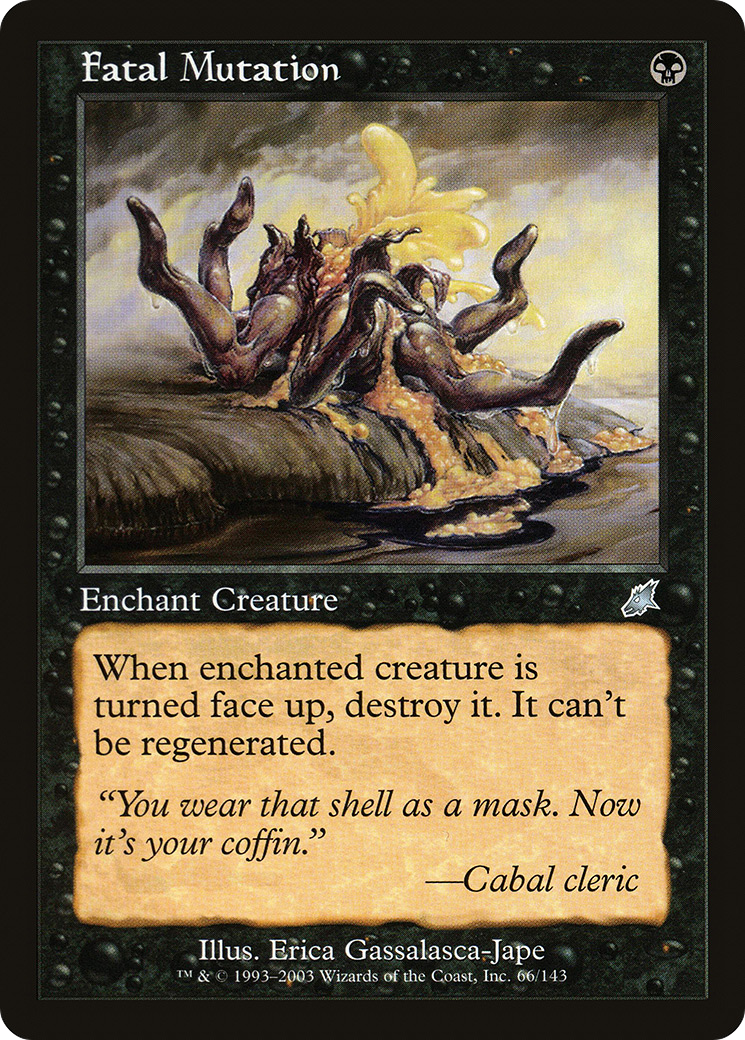 Fatal Mutation (SCG-066) [Scourge] Foil