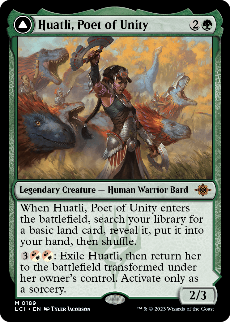 Huatli, Poet of Unity (LCI-189) [The Lost Caverns of Ixalan]