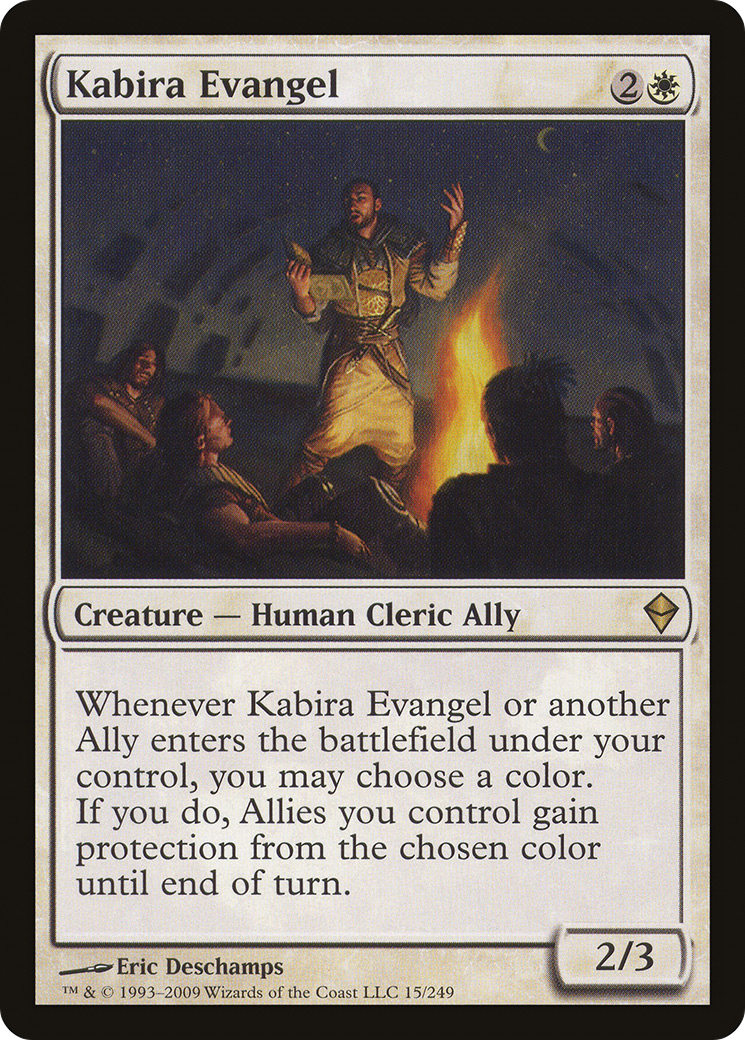 Kabira Evangel (ZEN-015) [Zendikar] Foil