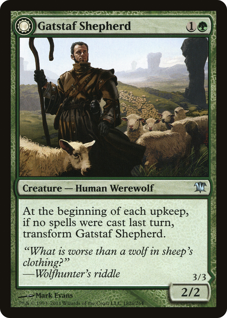 Gatstaf Shepherd (ISD-182) [Innistrad] Foil
