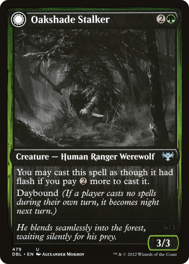 Oakshade Stalker (DBL-479) [Innistrad: Double Feature]